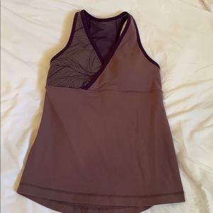 Lululemon purple tank top